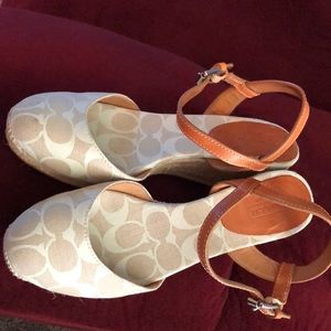 Coach Heels Size 10